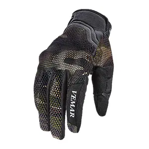 畅销摩托车手套保护3D网眼透气触摸屏摩托车越野3D骑士手套