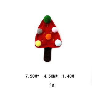 Festive <b>Christmas</b> Cat Plush Cotton Cartoon Interactive Chew Toy Set Boredom-Busting Daily Play Items for Holiday Cat Fun - Product Image 4