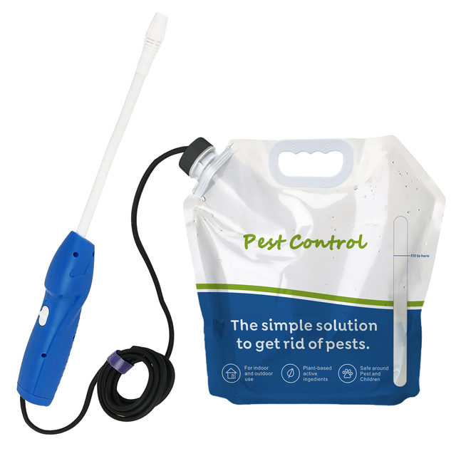 Customized Portable Electric Spray Wand Type-C Rechargeable Battery Powered Garden Lawn Sprayer with 2L Carry Bag & Lid