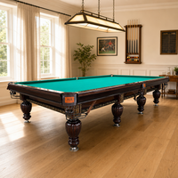 Table de billard PUSHIZHE - Élégance d'inspiration russe, design personnalisable, qualité supérieure