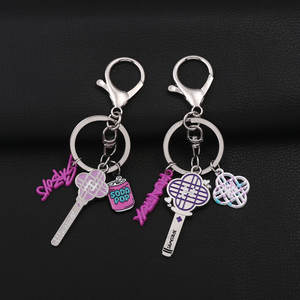 พวงกุญแจโลหะอนิเมะเกาหลียอดฮิต ลายฮันเตอร์เกิร์ล โซดาป๊อป  ขายส่งเครื่องประดับ - Product Image 5