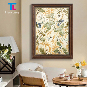 Precio de fábrica, marco dorado para decoración del hogar, 20x30, diseño de madera, moldeado de fotos de pared, exhibición de ilustraciones A4, cajas de luz publicitarias - Product Image 2