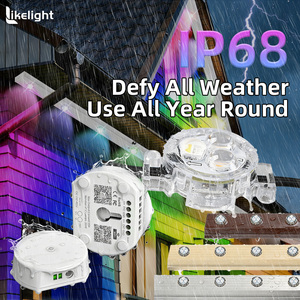OEM ODM Lumières LED Pixel Point RGBW Permanentes Intelligentes DC12V IP67 pour <span class=keywords><strong>l</strong></span>'Éclairage Extérieur Toute <span class=keywords><strong>l</strong></span>'Année et les Fêtes de Noë<span class=keywords><strong>l</strong></span> - Product Image 3