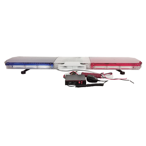 Barra luminosa di emergenza a LED blu e rosso 200W per ambulanza ad alta intensità impermeabile per camion e suv - Product Image 1