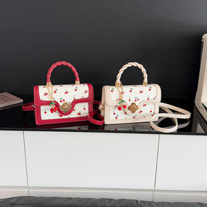 Bolso de Hombro de Moda para Mujer, Estilo 2026 Hecho de material PU. Con Decoración de Candado.2519 - Product Image 6