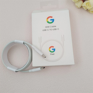 Original para Google <span class=keywords><strong>Pixel</strong></span> 6 Pro <span class=keywords><strong>carga</strong></span> rápida tipo C a C cable <span class=keywords><strong>6A</strong></span> PD 30W 1M para <span class=keywords><strong>Pixel</strong></span> XL 2 3 4 5 6 7 A para teléfono inteligente - Product Image 4