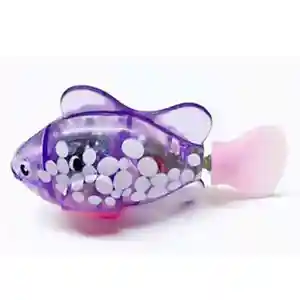 赤ちゃん夏風呂おもちゃ魔法の光センサー水泳魚はシミュレーション電気魚風呂おもちゃを泳ぐことができます