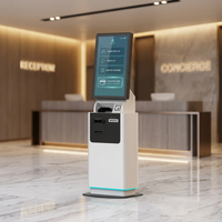 Kiosco de Pago de Estacionamiento Independiente Estar con Pantalla Táctil, Autoservicio, Pago por Código QR, Dispensador de Tickets y Escáner