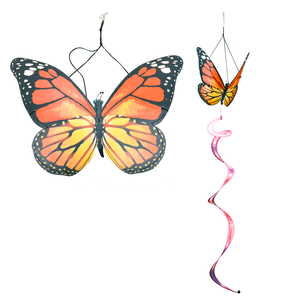 Nuovo Girandola a Striscia Rotante a Forma di Farfalla Arcobaleno per Decorazione da Giardino e Campeggio Primaverile - Product Image 6