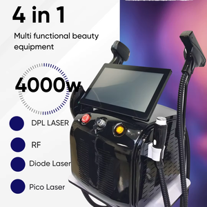 Appareil de beauté multifonctionnel portable 4-en-1 808 Diode Titanium pour l'épilation, alimenté par USB - Product Image 1
