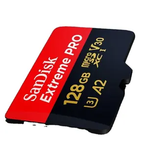 بطاقة سان ديسك مصنعة من المصنع موديل SDSQXCY-128G-مايكرو SDXC(TF) وبطاقة ZN6MA بقراءة 170 ميجابايت/ثانية وبطاقة CF