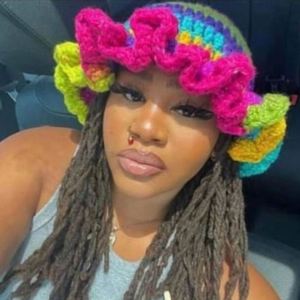 Chapeaux Bob en Crochet Faits Main Unisexe Multicolores pour Halloween – 100% Acrylique Respirant et Imperméable de Haute Qualité – Vente en Gros - Product Image 5