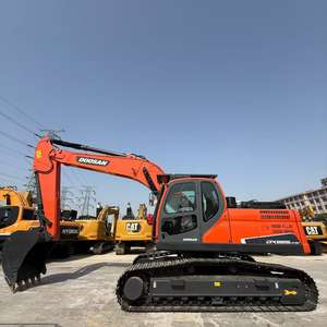 Precio de fábrica usado Doosan DX225/DX225LC/225LC-9C Excavadora hidráulica sobre orugas máquina de construcción en stock - Product Image 2