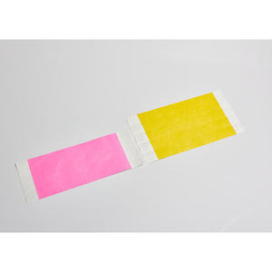 สายรัดข้อมือ TYVEK สีพื้น ขนาด 19 มม. (3/4 นิ้ว) สำหรับงานควบคุมการเข้าออก พร้อมบริการพิมพ์ข้อความตามสั่งเพื่อการสร้างแบรนด์ - Product Image 5