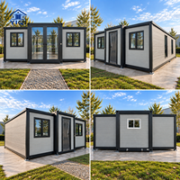 Maison préfabriquée portable de 10 pieds avec aménagement de chambre, cuisine et salle de bain