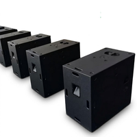 Subwoofer audio professionnel BL30 double 15 pouces 2400W, néodyme 8 ohms, actif, grande enceinte de basse 18 pouces pour barre de son