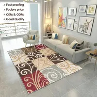 Personnalisé Usine direct pas cher prix tapis et carpettes tapis salon 3d tapis zone