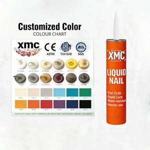 Colle adhésive en silicone sans clou For Cure pour intérieur, <span class=keywords><strong>mastic</strong></span> de construction haute viscosité pour panneaux muraux et carreaux <span class=keywords><strong>PVC</strong></span> - Product Image 3