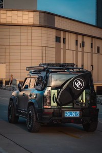 SUV Auto Reservewiel Surfboard Opberghoes Wiel Opbergbox voor Jetour Traveler T2 Beijing 2025 Tuning Exterieur Accessoire Onderdelen - Product Image 4