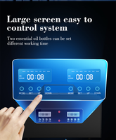 Diffuseur d'arômes ultrasonique Maonoal M6000 - Contrôlé par Wi-Fi, grande capacité, utilisation hôtelière, éclairage LED, construction métallique, respectueux de l'environnement