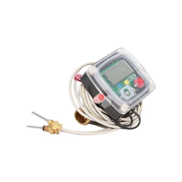 DN15-DN40 Ultrasonic Smart Hot Water Meter with LCD Display RS485/LoRaWAN/Modbus/MBus Remote Reading OEM IP68 3-Year Warranty