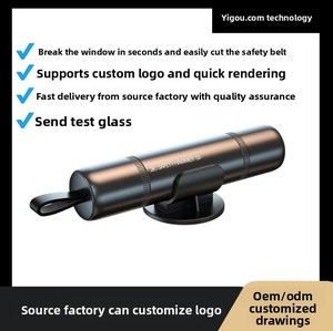 Martillo de Seguridad de Aleación de Aluminio para Romper Ventanas de <span class=keywords><strong>Auto</strong></span>, Herramienta Multifuncional de Escape en el Vehículo, Cuchilla para Cortar Vidrios, Rompe Ventanas - Product Image 5