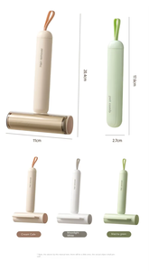 Effiziente Umweltfreundliche Moderne Doppelseitige Hundepflegebürste Plastikkamm Sicherer Loshaar-Entferner - Product Image 6
