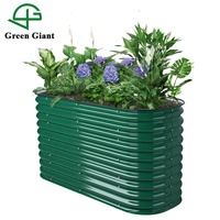 Huizhou Green Giant 32 "Extra Tall 4 en 1 Kit de lit de jardin surélevé en métal modulaire Boîtes de jardinière de légumes