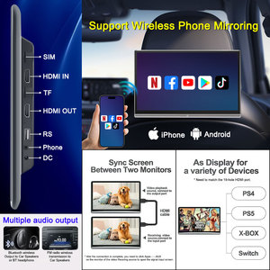 11.6 inch IPS màn hình cảm ứng Android xe tựa đầu màn hình phổ phía sau ghế giải trí hệ thống với stereo đa phương tiện Máy nghe nhạc - Product Image 5