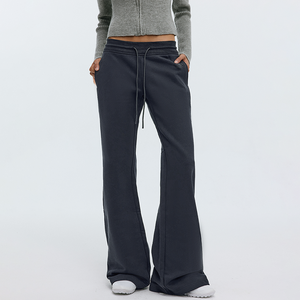 <span class=keywords><strong>Pantaloni</strong></span> da Yoga personalizzati OEM di fabbrica all'ingrosso <span class=keywords><strong>pantaloni</strong></span> sportivi di cotone da <span class=keywords><strong>donna</strong></span> <span class=keywords><strong>con</strong></span> <span class=keywords><strong>tasche</strong></span> <span class=keywords><strong>laterali</strong></span> <span class=keywords><strong>pantaloni</strong></span> della tuta svasati - Product Image 3