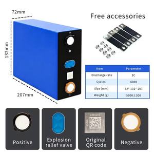 3.2V 314ah có thể sạc lại Prismatic LiFePO4 Pin tế bào cho xe nâng điện 12000 chu kỳ cuộc sống-20-50 ° C sử dụng - Product Image 2