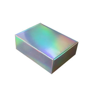 Custom Shipping Corrugated Mailer Boxes Cosmetic Packaging Box Holographic Packaging Mailers Holographic Box - Product Image 3