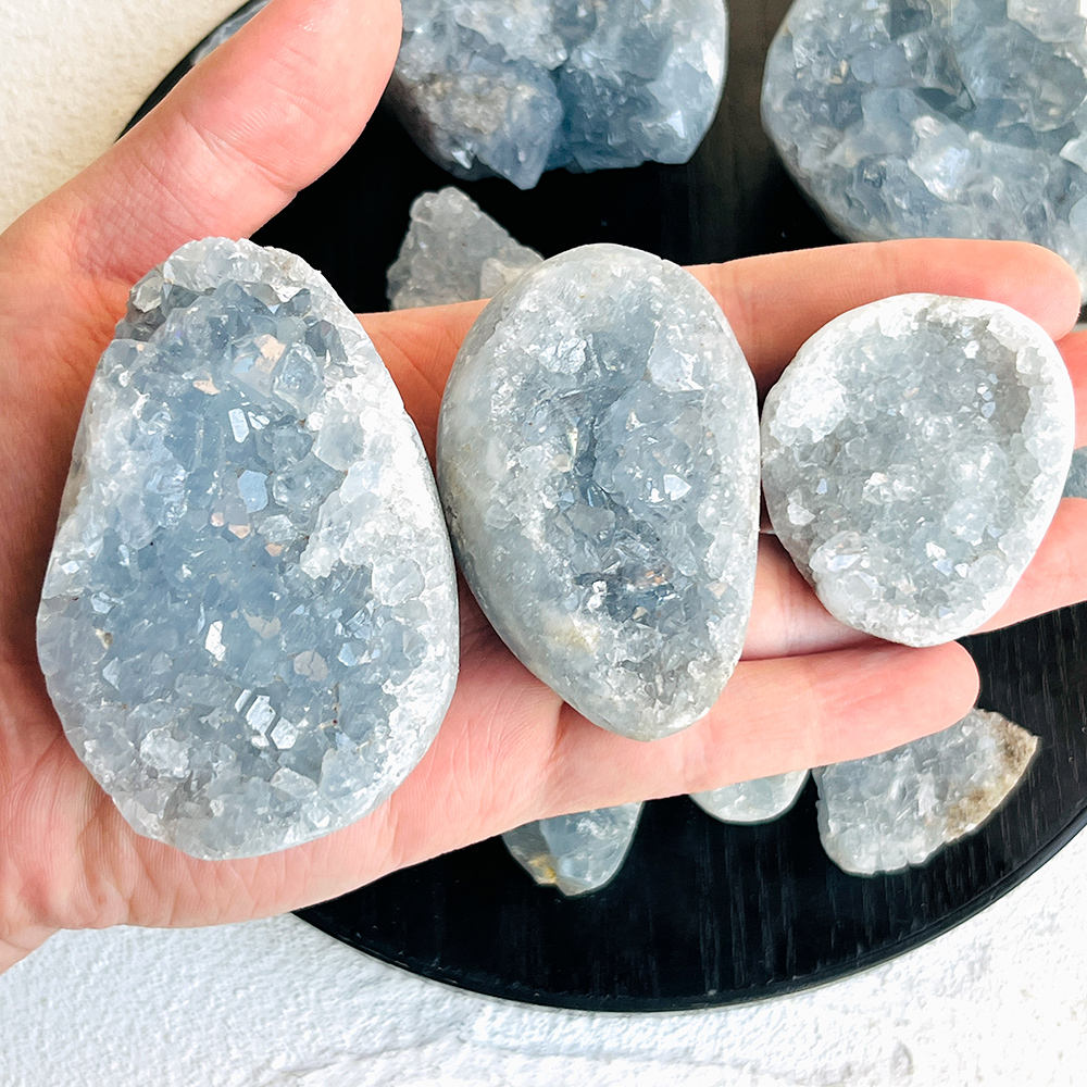 Celestite Crystal Cluster