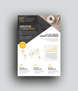 Брошюра на заказ, печатная брошюра, брошюра, бизнес-листовки, листовки для принтера - Product Image 3