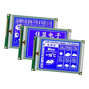 LCDディスプレイモジュール240x320液晶ディスプレイJXD320240AE-TP STNネガティブグラフィック5.7インチタッチ付き
