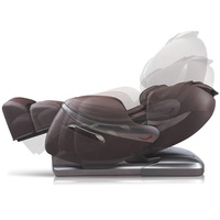 Silla de Masaje Sl-A80-1 de Lujo, Portátil, con Bolsas de Aire, Riel Extra Largo, Masaje Corporal Completo 4D, Gravedad Cero, con Calefacción