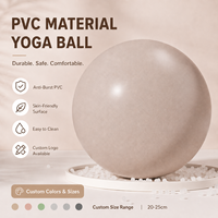 Ballon de Pilates/Yoga Mini en PVC Personnalisé avec Logo, 20-25 cm, pour Entraînement Physique – Vente en Gros