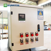 Four de crémation pour animaux de compagnie HIAP-50 à double chambre, sans fumée, automatique, à gazole, avec PLC, capacité de 10 à 50 kg et puissance de 7,5 kW