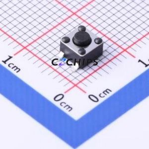 TSC015A03518A Tactile Switch SMD-4P,4.5x4.5mm Switch Round Button 1.8N Vertical Mount 4.5mm - Product Image 1