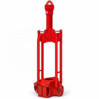 Elevateur de collier de forage API Spec 8C pour plateformes de forage pétrolier et gazier, capacité de levage de 150 tonnes, outils de service et de réparation de puits