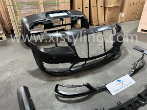 Conversion SRT pare-chocs avant de voiture avec feux de jour, phares antibrouillard, panneaux latéraux, kit de carrosserie pour CHRYSLER 300C 2012-2023 - Product Image 4