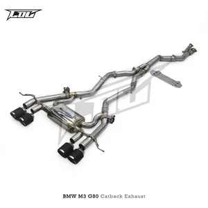 COC sususperformance أنابيب العادم Valvetronic Catback نظام عادم لbmw M3 G80 G82 G83 T-ance 304