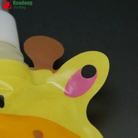 Sacs de poche à bec liquide en forme d'animal Squeeze Doypack Jelly juice drink pouch with spout baby food pochettes
