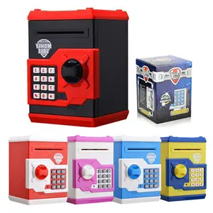 New Creative Toy Gift, Automatic Roll Money Atm Safe Piggy Bank Password Piggy Bank Money Boxes/