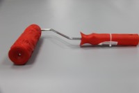 Rouleau de peinture en caoutchouc élégant et réglable à dégagement rapide de 19 cm pour revêtements de sol, brosse à motifs pour décoration murale, peinture industrielle DIY, designs ODM/OEM
