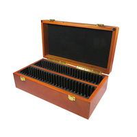 Boîte à montres et pièces de monnaie rectangulaire multi-emplacements en bois/MDF, faite à la main, avec double charnière, étui cadeau en bois personnalisé avec loquet métallique gravé au laser