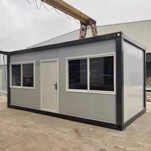 Maison préfabriquée à assemblage rapide, unité de logement moderne à installation rapide, bureau portable, dortoir pour le personnel de construction - Product Image 1