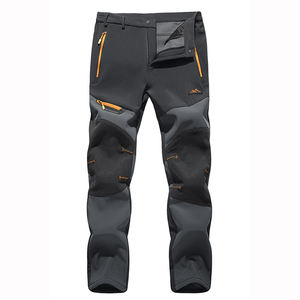 Pantalones de Hombre para Exteriores, Suaves, Cálidos, Resistentes al Viento e Impermeables, Pantalones Tácticos de Senderismo con Forro Polar para Invierno - Product Image 2