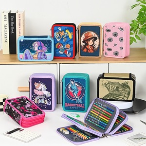 GF artisti <span class=keywords><strong>adulti</strong></span> professionisti che disegnano e colorano matite di grande capacità 48 matite colorate con custodia con cerniera - Product Image 2