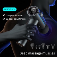 Pistolet de Massage portatif à faible bruit pour les tissus profonds, pistolet de Massage sportif pour le Massage des muscles du corps, vente en gros